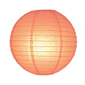 Peach Regular Paper Lantern