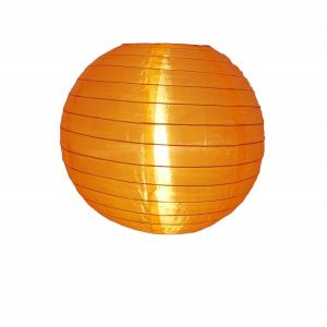 Orange Imitation Silk Lantern