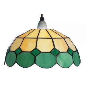 Beige/Green 30cm EasyFit Bistro Shade