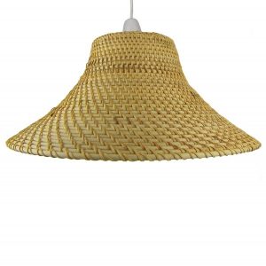 37cm Natural Core Brown Coolie Shade