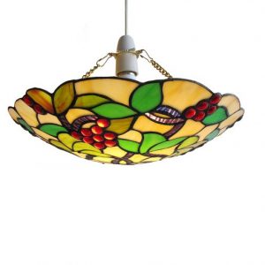 40cm Grape Design Tiffany Easy fit Uplighter