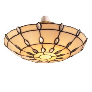 30cm Clear Jewelled Uplighter