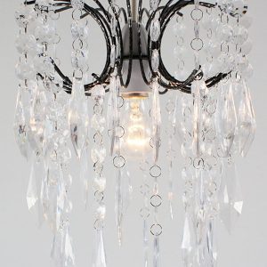 Diamond Drops in Black Nickle Frame