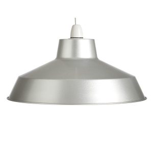 30cm Classic Metal Pluto Shade in Aluminum