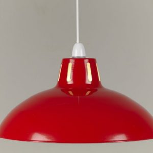 40cm Battersea Shade/Illuminated funnel in Deep Red
