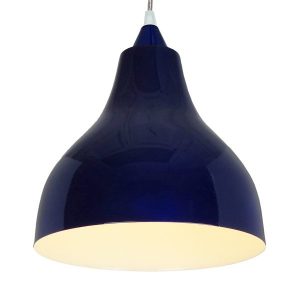 25cm Blue Bistro Shade