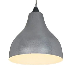 25cm Siver Cafe Bistro Shade