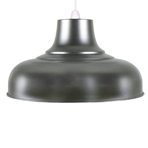 40cm Large Metal Saturn EasyFit Saturn Shade in Aluminum