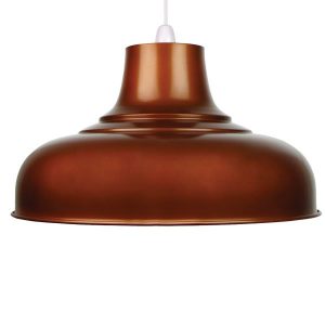 40cm Large Metal Saturn EasyFit Saturn Shade in Copper