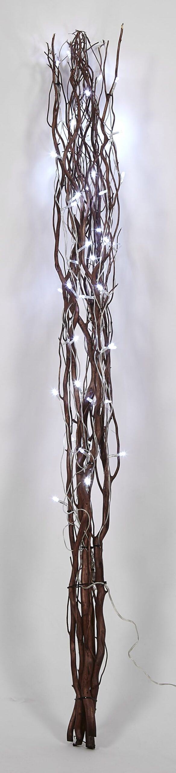 Brown Twigs with Light 50 LED Lights – White
