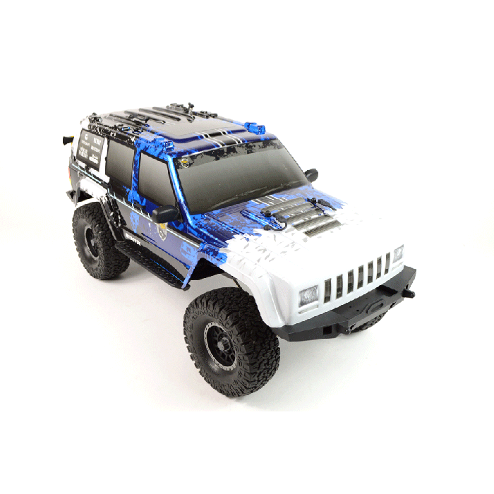 FS RACING 1:10 SCALE RC ROCK CRAWLER WITH PC BODY SHELL REMOTE CONTROL OFF ROAD 