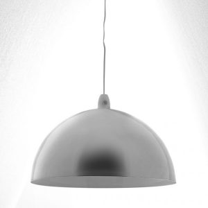 35cm Shiny Dome Pendant In Chrome