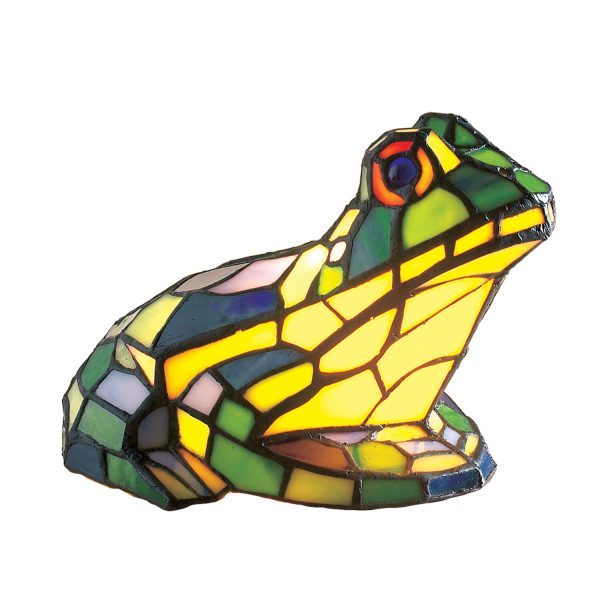 Tiffany Frog Table Lamp