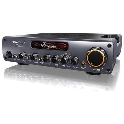 Bugera VEYRON MOSFET BV1001M Ultra-Compact 2,000-Watt Class-D Bass Amplifier