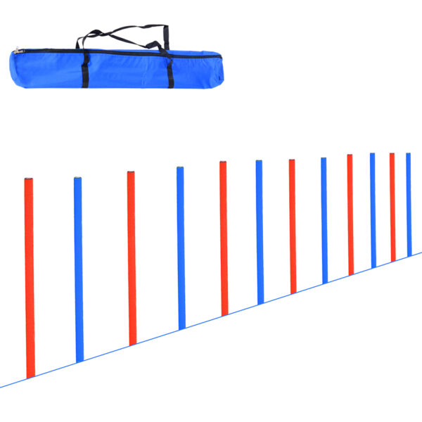 Pawhut Pet Agility Training Run/Jump Set
