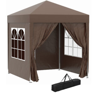 Outsunny Pop Up Gazebo Canopy, size 2 x 2m