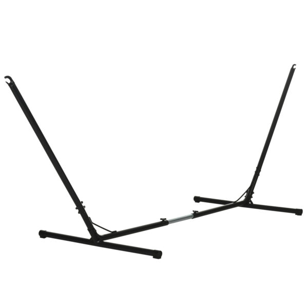 Outsunny 3.1??3.8m Adjustable Universal Hammock Stand Metal Frame Garden Camping Picnic Outdoor Patio Replacement ?? Stand Only