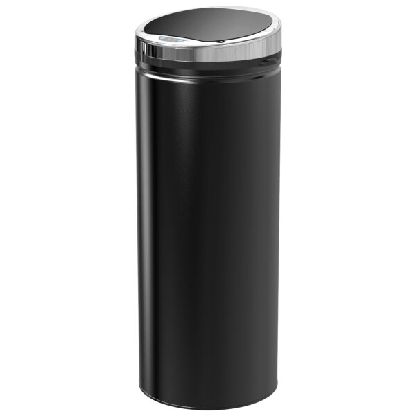 HOMCOM 50L Stainless Steel Sensor Trash Can W/ Bucket