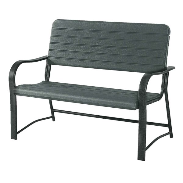 Outsunny 2 Seater Garden Bench Double Chair Outdoor Love Chair Patio Furniture.