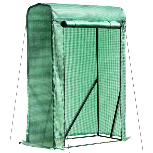 Outsunny Outdoor PE house Steel Frame Plant Cover with Zipper 100L x 50W x 150HCM