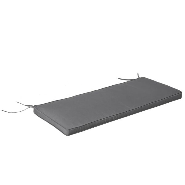 Outsunny Garden Bench Cushion 2 Seater Loveseat Seat Pad for Patio Swing Furniture for Indoor & Outdoor Use,