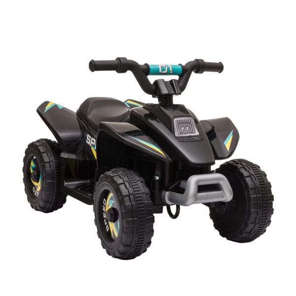 HOMCOM 6V Kids Electric Ride on Car ATV Toy Quad Bike Four Big Wheels w/ Forward Reverse Functions Toddlers aged 1836 months