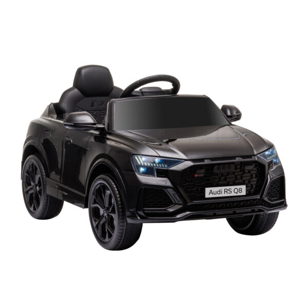 HOMCOM Audi RS Q8 Licensed 6V Ride On Car with Parental Remote Control, Batterypowe Kids Electric Toy, Music Lights,