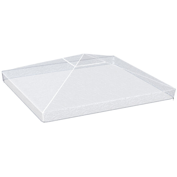 Outsunny 3 x 3 m Gazebo Protective Cover, Waterproof Cover for Gazebo, Canopy, and Tent