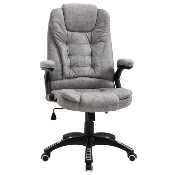 Vinsetto Ergonomic Office Chair Comfortable Desk Chair with Armrests Adjustable Height Reclining and Tilt Function