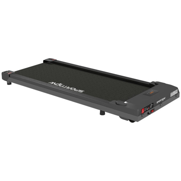 SPORTNOW Walking Pad, Under Desk Treadmill, InstallationFree Jogging Machine, 16km/h, with Remote Control and LED Display for Home Gym Office