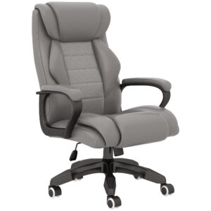 Vinsetto High Back Executive Office Chair 6 Point Vibration Massage Extra Padded Swivel Ergonomic Tilt Desk Seat,