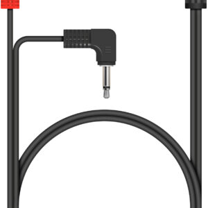 Standard 3.5 mm Stereo Jack Plug to 2x 3.5 mm Right Angled Mono Jack Plug Lead