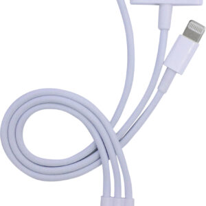 USB 2.0 Multi Transfer and Charging Cable including iPod/iPhone 5 Lightning Connector