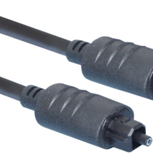 Premium Toslink Plug to Toslink Plug Fibre Optical Lead 1m