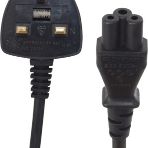 Eagle Cloverleaf to 3 Pin UK Plug 2.5A