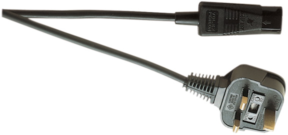 Eagle 3-Pin UK Plug to IEC Socket 3.5m