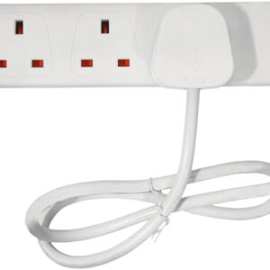 Eagle Four Gang 13 A Extension Lead in White