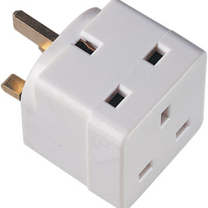 2 Way 13 A Plug-in Adaptor