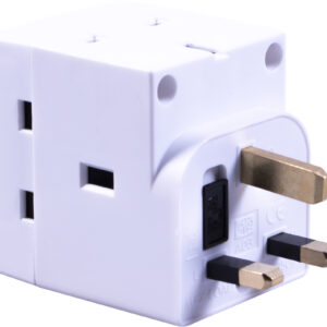3 Way 13 A Plug-in Adaptor