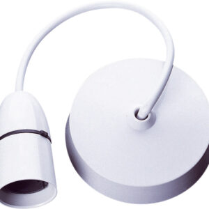 T1 Pendant Lamp Holder with Ceiling Rose 60W