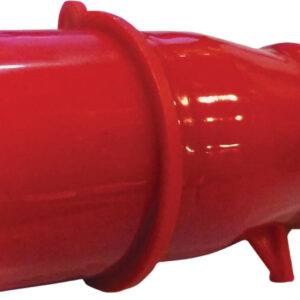 400 V Red 16 A 5 Contact High Current In-line Plug