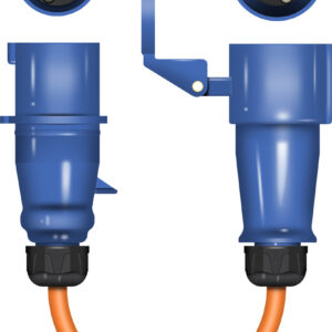 Caravan / Camping Reverse Polarity Adapter For Mains Hook Up 16A (not for use in the UK)