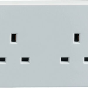 2 Gang 13 A Socket. Bulk