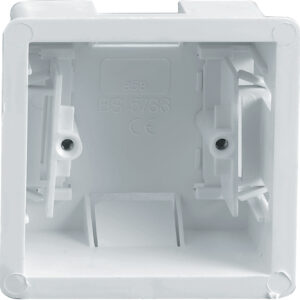 Single Gang Clip In Dry Lining Socket Box 35mm