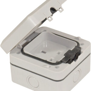 IP66 13A 1-Gang Unswitched Outdoor Socket