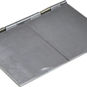 Floor Socket 2 Gang 13 A Satin Chrome