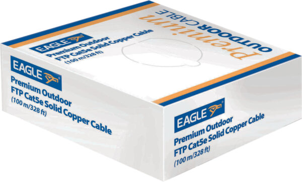 Eagle Premium Outdoor FTP PE Solid Copper Network Cable (Cat.5e 100m)