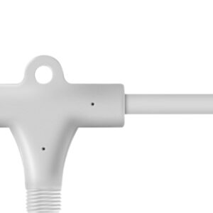 Eagle Connect T Connector White Rubber