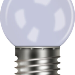 Eagle Connect  2W Cool White LED Golf Ball Bulb Polycarbonate Anti Shatter G45 E27