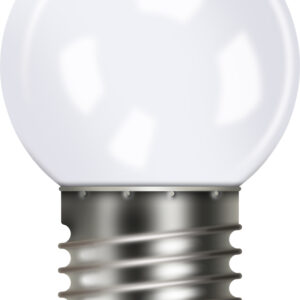 Eagle Connect 2W Cool White LED Golf Ball Bulb Polycarbonate Anti Shatter G45 E27